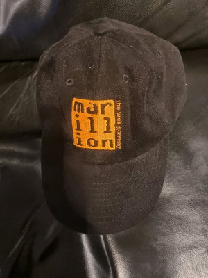 Marillion fabric hat used, black