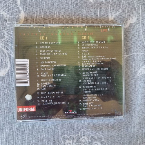 Kostas Tournas & Christos Dantis Live 2 CD like new, pop