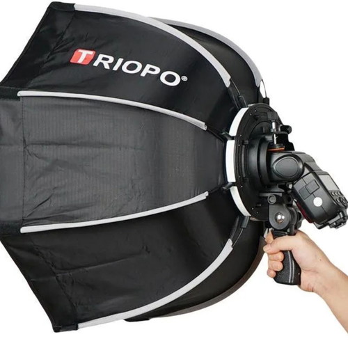 Triopo Octagon 65cm portable softbox with grid