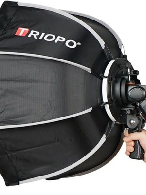 Triopo Octagon 65cm portable softbox with grid