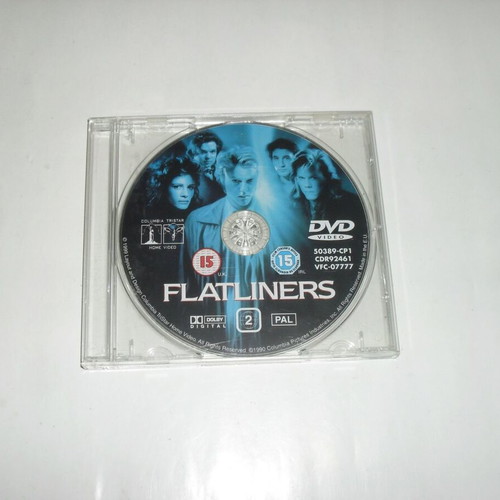 Flatliners DVD like new with Greek subtitles without cover