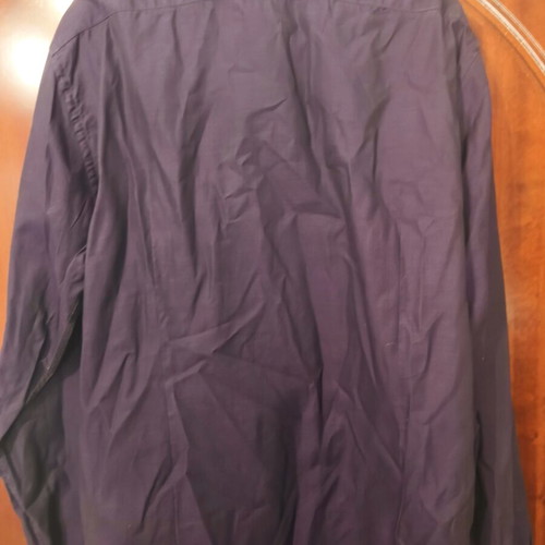 Manetti long sleeve shirt XXL slim fit purple like new, 100% cotton
