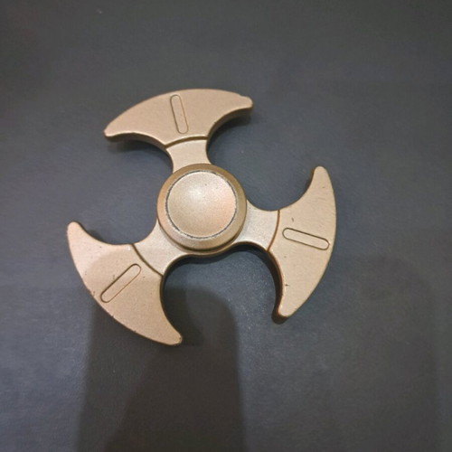 Fidget spinner used