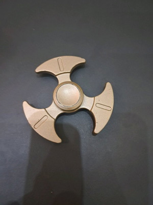 Fidget spinner used