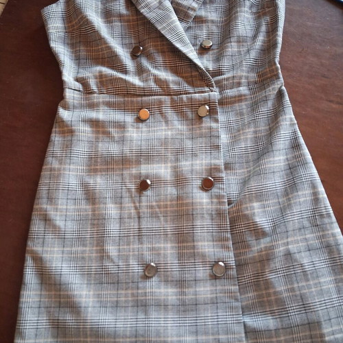 Paranoia medium mini dress checked like new