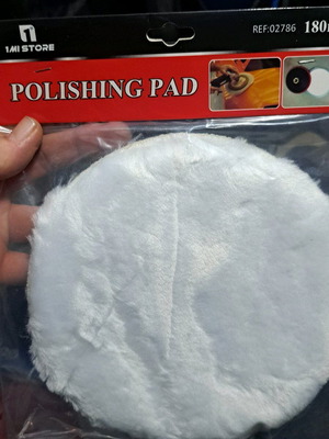 Polishing pad with velcro 180mm new