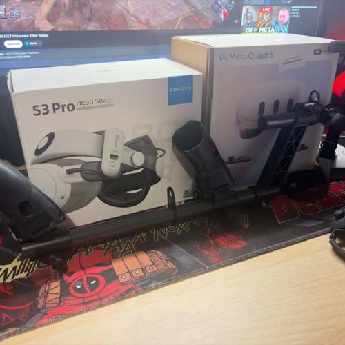 BOBOVR Meta Quest 3 512 GB with S3 Pro Headstrap, battery, controllers protectors, gun stock