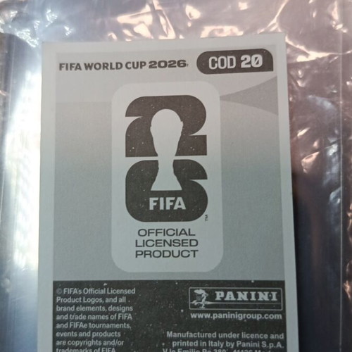Panini FIFA World Cup 2026 Sticker like new