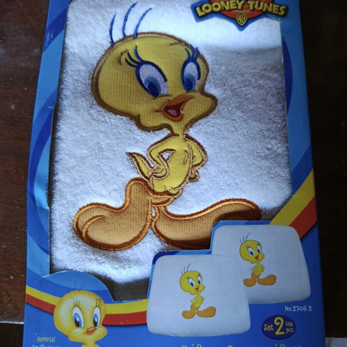 Car Headrest Covers with Tweety new
