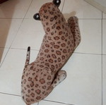 Large plush tiger 95x40 cm