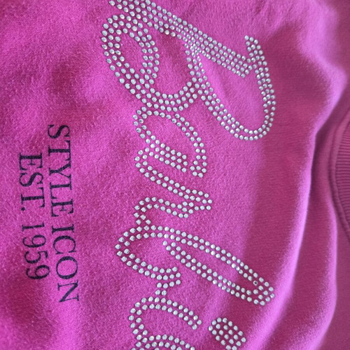 Zara Barbie sweatshirt used, size 140 cm, pink