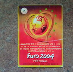 Εθνική Ελλάδας Euro 2004 Portugal κάρτα Νο2 μεταχειρισμένη