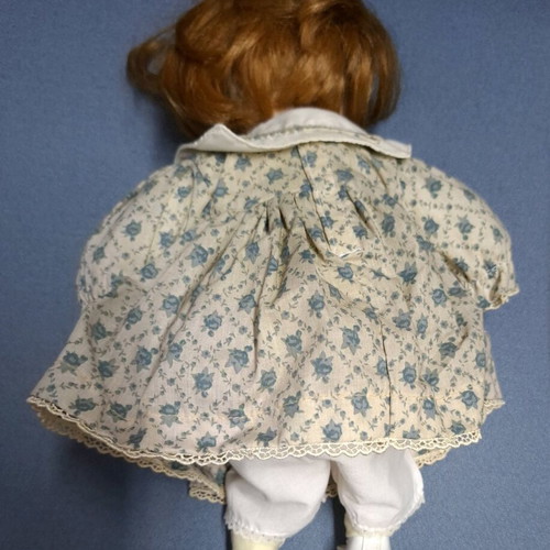 Vintage German doll new, height 35cm