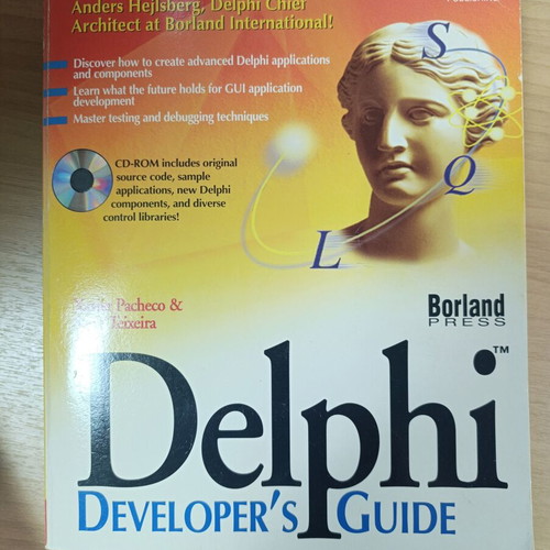 Delphi Developer's Guide book used, Greek language