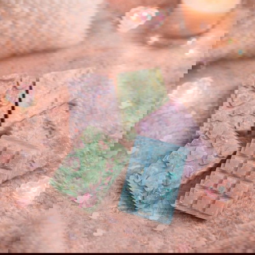 Wax melts σε σχήμα σοκολατάκια 5τμχ 30gr κατόπιν παραγγελίας