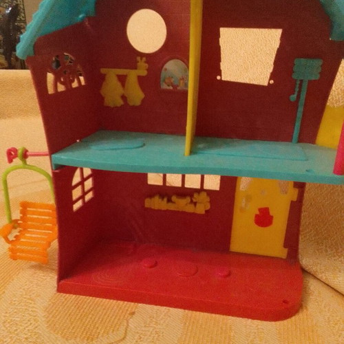 Polly Pocket Polly's House used with swing
