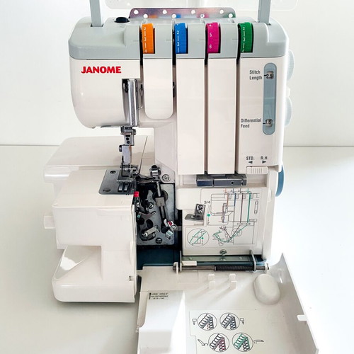 Janome MyLock 784 Overlock Sewing Machine like new