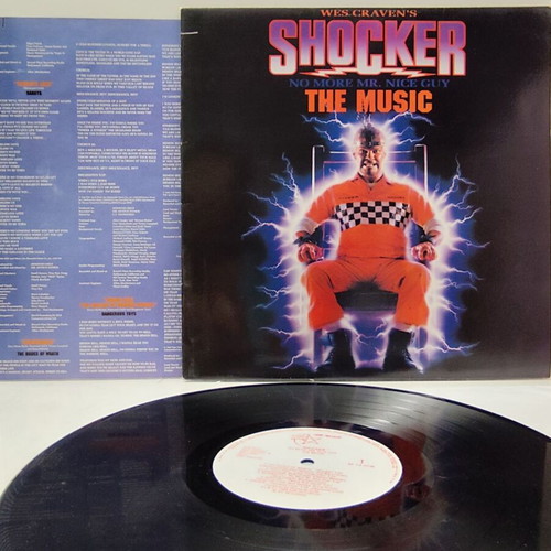 Wes Craven's Shocker Original Soundtrack Vinyl LP like new