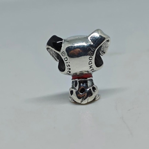 Disney 101 Dalmatians Patch Silver Charm like new