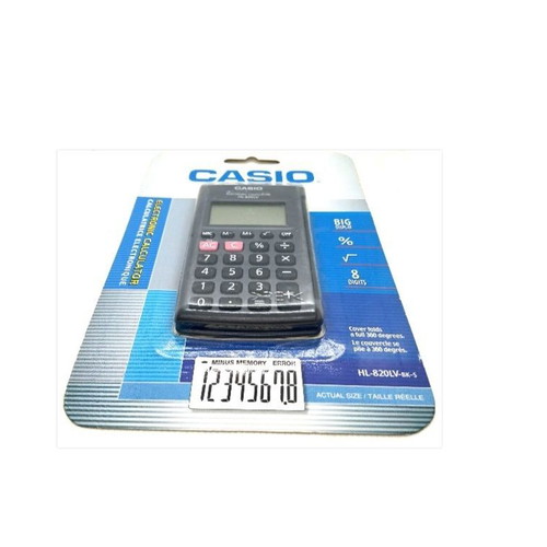 Casio Calculator HL-820LV-BK-S new Japan NEW NOS