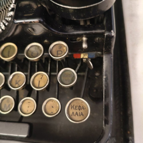Underwood vintage portable typewriter used, 1920s-1930s, USA
