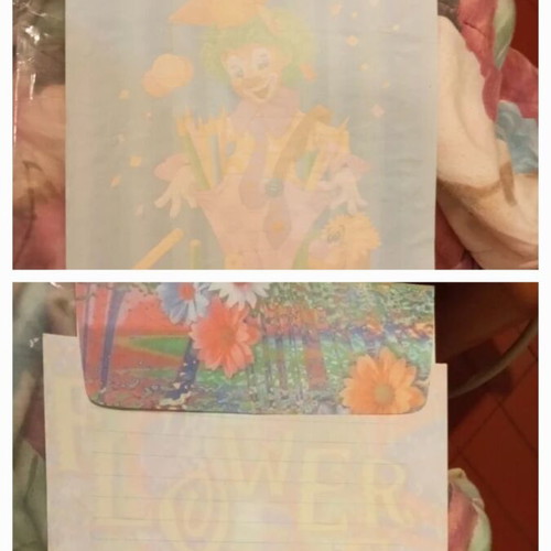 Letterwriting sets used, vintage envelopes included