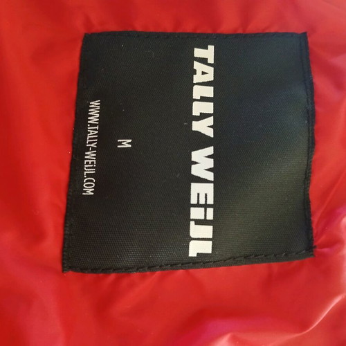 Women's jacket size M like new, red