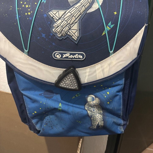 Herlitz school bag used, suitable for elementary school