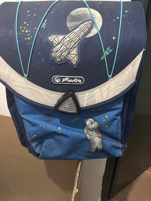 Herlitz school bag used, suitable for elementary school