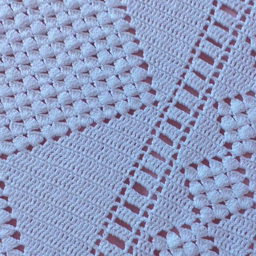 Knitted handmade blanket new for double bed