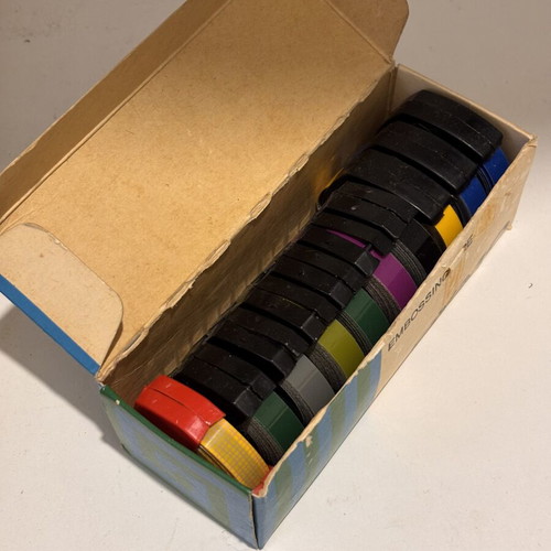 Dymo Embossing Tape used set