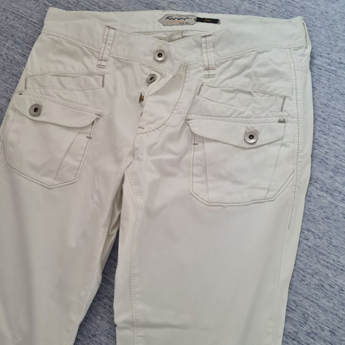 Energie men's summer pants size 32 like new, white, straight fit