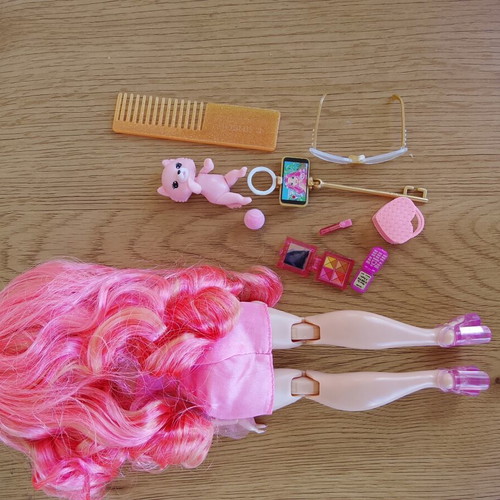 Rainbow High Pinkly Paige doll New Friends curvy edition