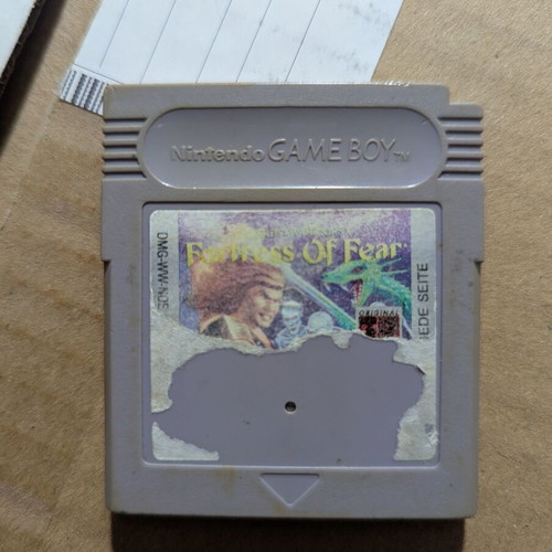 Game Boy Wizards & Warriors X Fortress of Fear used