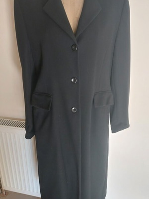 Dark blue She wool coat like new, size XL