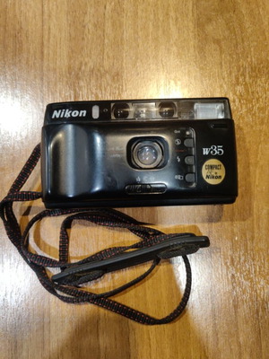 Nikon W35 film camera used, vintage, not working