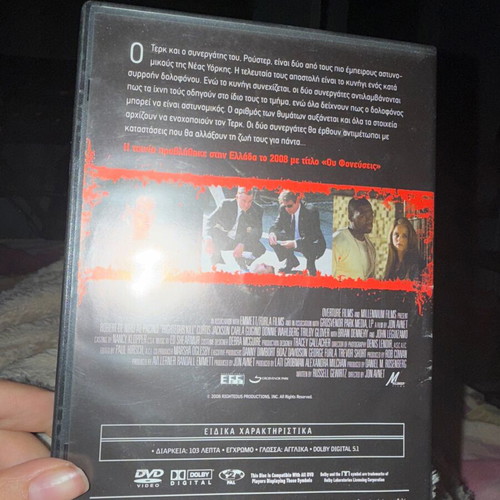 Righteous Kill DVD used, crime action with subtitles