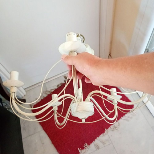 Ceiling light 5-light in like new condition, 52 cm diameter