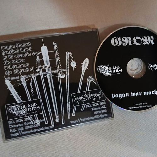 Grom Pagan War Machine CD rare first press