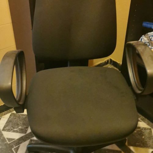 Office chairs like new, pack of 4, black