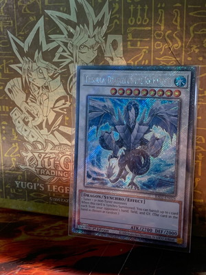 Yu-Gi-Oh! Trishula, Dragon of the Ice Barrier V.4 Platinum Secret Rare new