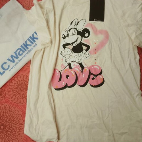 T-shirt with Minnie Mouse print new, size M