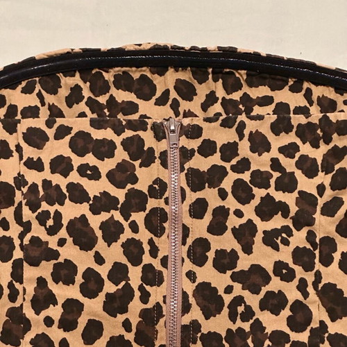 Never Fully Dressed leopard top like new, size S