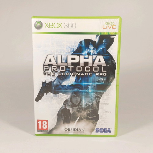Alpha Protocol The Espionage RPG complete for XBOX 360 like new
