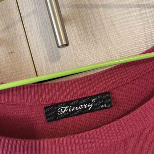 Finery fuchsia sweater dress size M/L like new, soft fabric