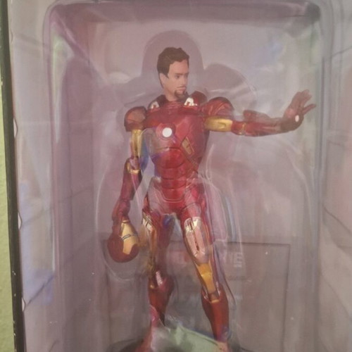 Captain America and Ironman statues like new