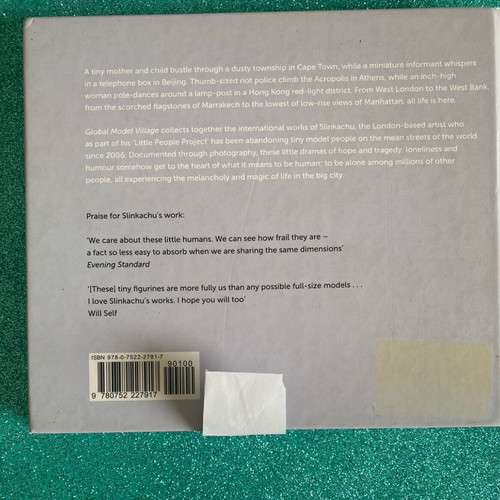 Global Model Village book like new, international street art of Slinkachu
