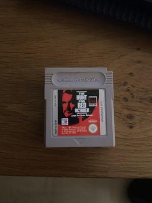 The Hunt of Red October Game Boy used, in very good condition