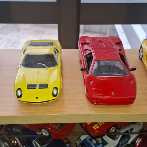 Car model collection 1:24 scale, 54 pieces, metal