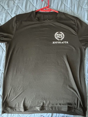 Chrysi Avgi political T-shirts, new
